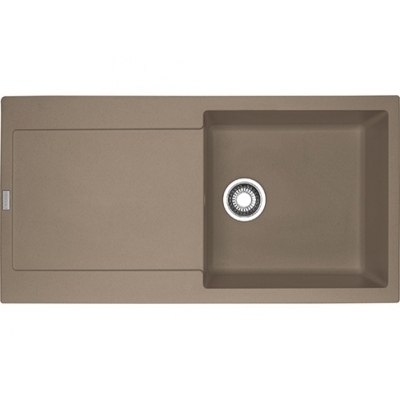 Franke Maris MRG 611-100 Fragranit+, push button valve, color cashmere, 114.0477.361