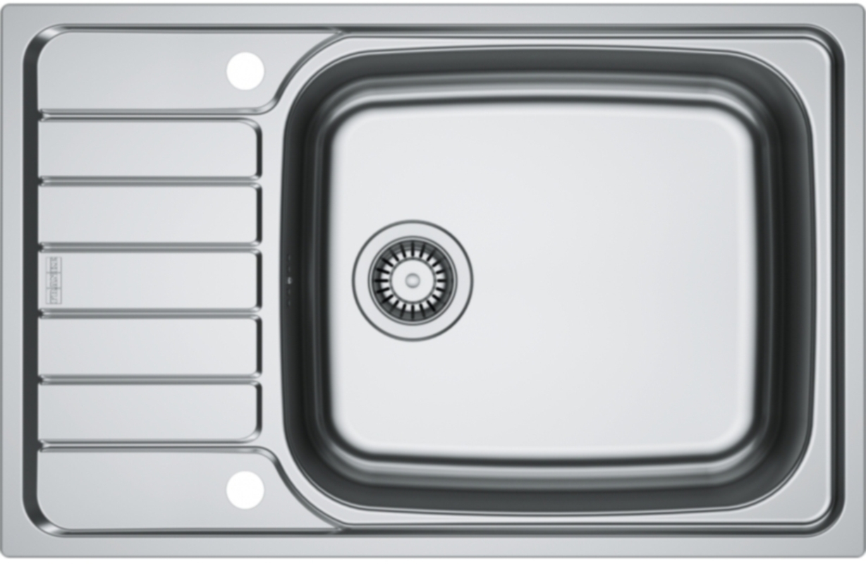 Franke Spark SKX 611-78 (50) XL built-in sink brushed stainless steel, reversible, 101.0714.946