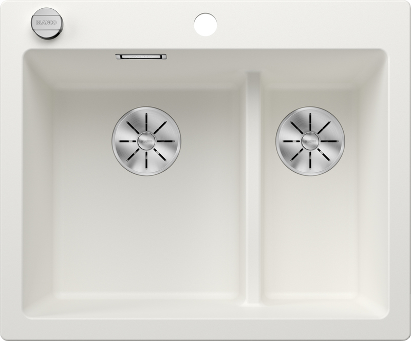 Blanco Pleon 6 Split built-in sink, Silgranit, color white, 521693