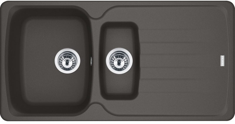Franke Antea AZG 651 built-in sink Fragranit+, color slate gray, 114.0723.967