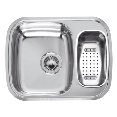 Reginox Queen 60 (L) KGOKG, can be installed as a support sink and flush sink, basin on the left, R16725