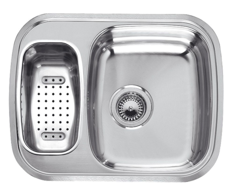 Reginox Queen 60 (L) KGOKG, может быть установлен как под раковину, так и под раковину, раковина справа, R17074