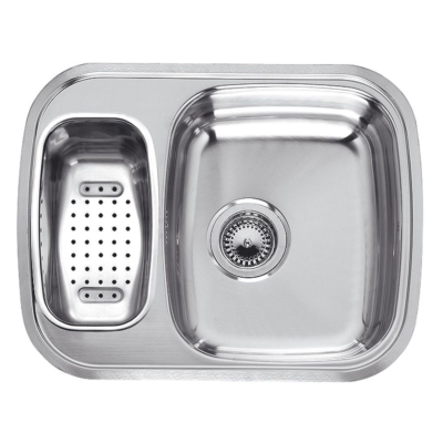 Reginox Queen 60 (L) KGOKG, can be installed as a support sink and flush sink, basin on the right, R17074