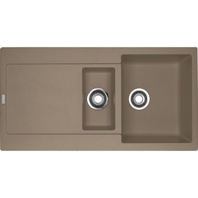 Franke Maris MRG 651 Fragranit+, built-in sink, push-button valve, color cashmere, 114.0477.278