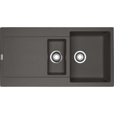 Franke Maris MRG 651 Fragranit+, built-in sink, push-button valve, color slate gray, 114.0723.975