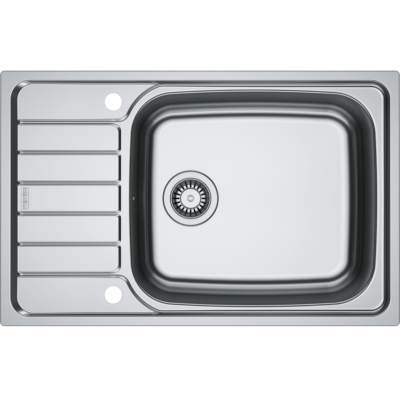Franke Spark SKX 611-78 (50) XL built-in sink stainless steel linen, reversible, 101.0744.946
