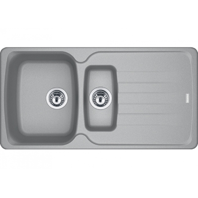 Franke Antea AZG 651 built-in sink Fragranit+, color stone gray, 114.0477.970