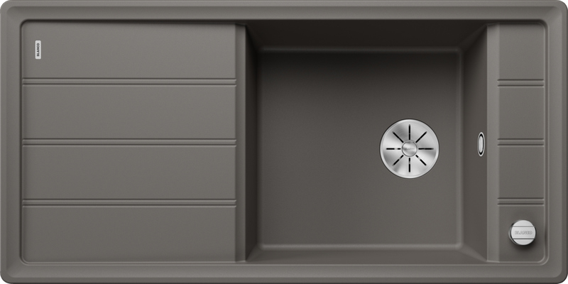 Blanco Faron XL 6 S, Silgranit, цвет серый вулкан, без дистанционного управления сливом, 527265