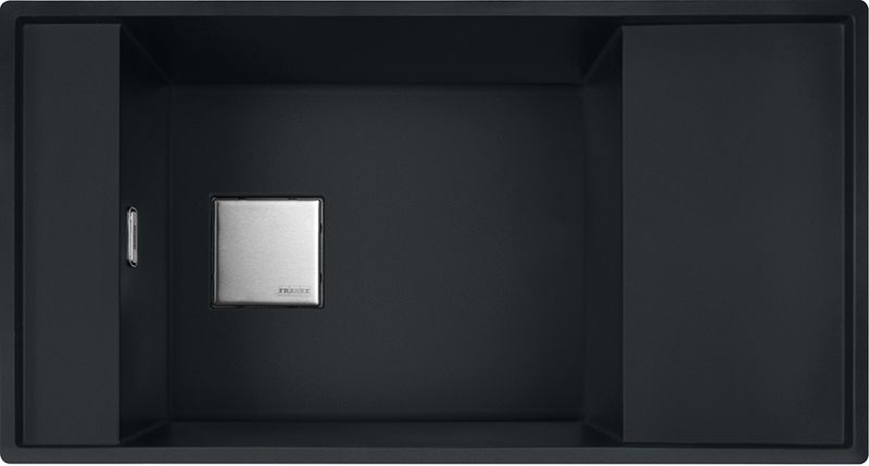 Franke Fresno FSG 611 Fragranit DuraKleen Plus, цвет черный матовый, 114.0627.323