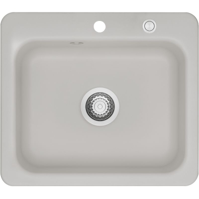 Systemceram KeraDomo JUNA 57 in aluminum (matt), with 5 year guarantee