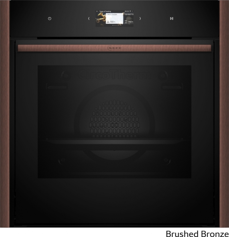 Neff B69CS3AY0, built-in oven with Circo Therm, brushed bronze Z9060BY0, EEK: A+, WITH 7 YEAR WARRANTY