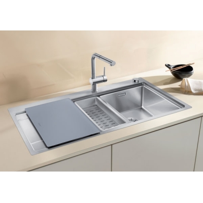 Blanco Divon II 6 S-IF, basin on the right, InFino drain, 521662