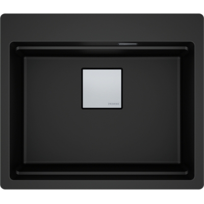 Franke Kubus 2 Pro KNG Pro 610-53 A built-in sink, Fragranite, color Black Matt, 114.0747.225