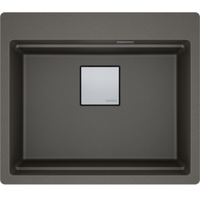 Franke Kubus 2 Pro KNG Pro 610-53 A built-in sink, Fragranite, color slate gray, 114.0747.227