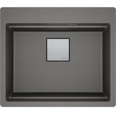 Franke Kubus 2 Pro KNG Pro 610-53 A built-in sink, Fragranite, color stone gray, 114.0747.228