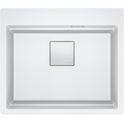 Franke Kubus 2 Pro KNG Pro 610-53 A built-in sink, Fragranite, color Glacier, 114.0747.229