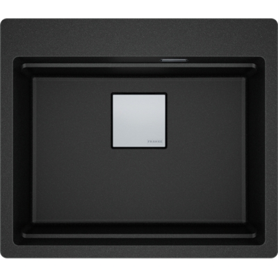 Franke Kubus 2 Pro KNG Pro 610-53 A built-in sink, Fragranite, color Onyx, 114.0747.226