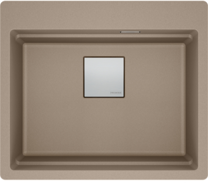 Franke Kubus 2 Pro KNG Pro 610-53 Sisseehitatud kraanikauss, fragraniit, värvus kašmiir, 114.0747.230