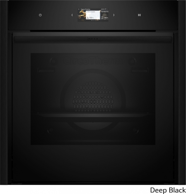 Neff B69CS3AY0, built-in oven with Circo Therm, Deep Black Z9060DY0, EEK: A+, WITH 7 YEAR WARRANTY