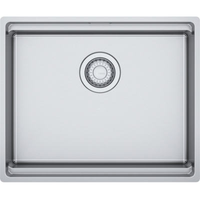Franke Box Pro BXX PRO 210/110-50 built-in sink - SlimTop, brushed stainless steel, push button valve, 127.0747.099