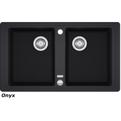 Franke Basis BFG 620 Fragranit DuraKleen Plus color Onyx, 114.0301.373