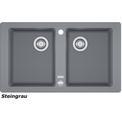 Franke Basis BFG 620 Fragranit DuraKleen Plus color stone gray, 114.0302.015