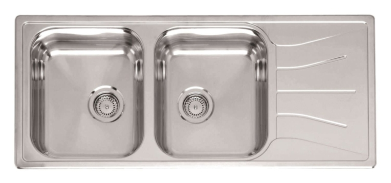 Reginox Diplomat 30 Eco KG-CC, paigaldatav topelttoega valamu, R39939