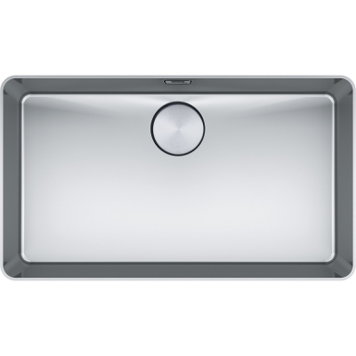 Franke Mythos MYX 210-70 built-in basin, push button eccentric, stainless steel, 127.0625.055