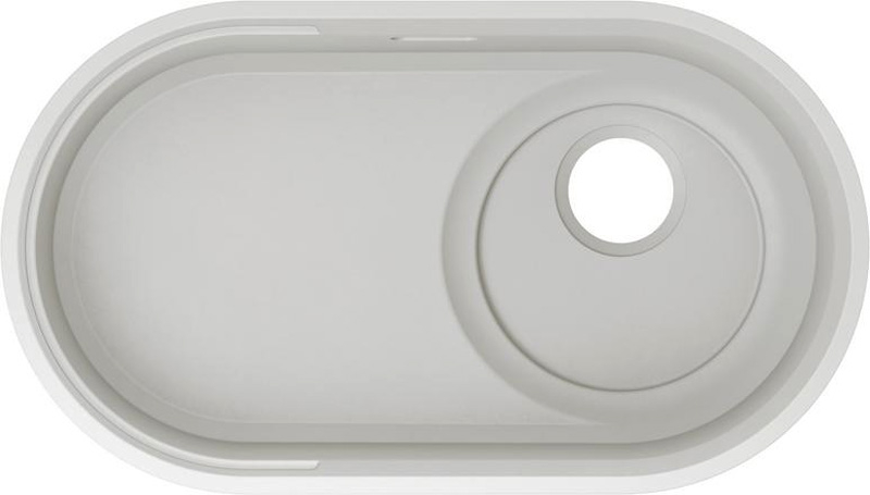 Blanco Oovalon 700-IF Velgranit built-in sink flat edge, cloud white, 527992