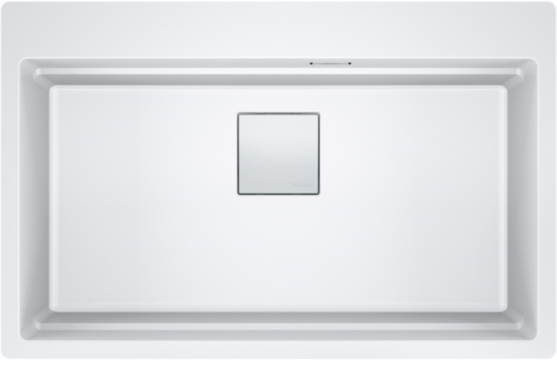 Franke Kubus 2 Pro KNG Pro 610-73 Sisseehitatud kraanikauss, Fragranite, värvus Glacier, 114.0747.285