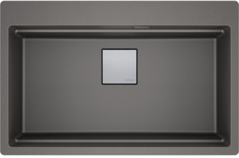 Franke Kubus 2 Pro KNG Pro 610-73 Встраиваемая мойка, Фрагранит, цвет серый камень, 114.0747.284