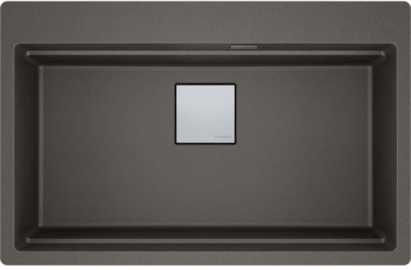 Franke Kubus 2 Pro KNG Pro 610-73 Мойка встраиваемая, Фрагранит, цвет шиферно-серый, 114.0747.283