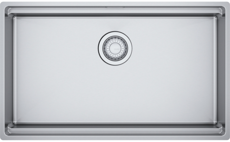 Franke Box Pro BXX PRO 210/110-70 sisseehitatud valamu - SlimTop, harjatud roostevaba teras, 127.0747.096