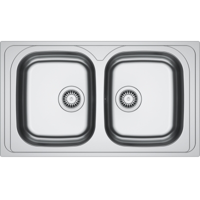 Franke Spark SKX 620-34-34 built-in sink smooth stainless steel, reversible, 101.0714.950