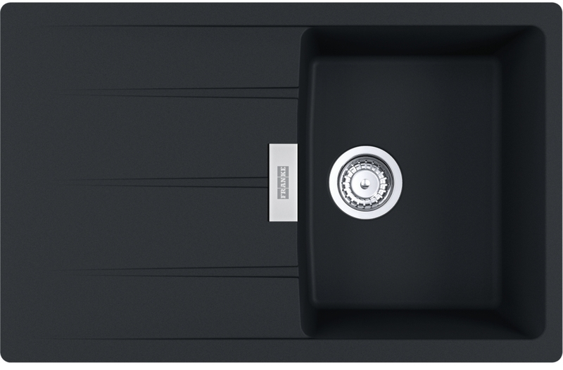 Franke Maris Centro CNG 211-78 Fragranite, цвет Черный матовый, заподлицо, 135.0729.513