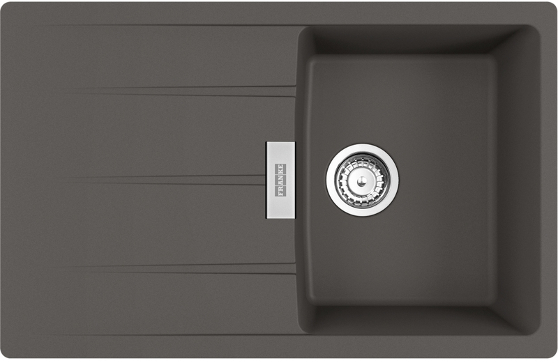 Franke Maris Centro CNG 211-78 Fragranite, color slate gray, flush, 135.0729.515