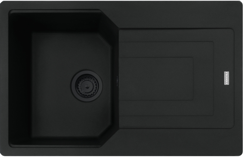 Franke Maris Urban UBG 211-78 Fragranite, värvus Must Matt- Black Collection, mahe, 135.0729.533