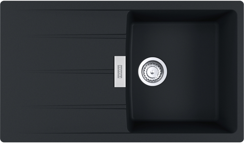 Franke Maris Centro CNG 211-86 Fragranite, värvus Must Matt, loputus, 135.0729.517