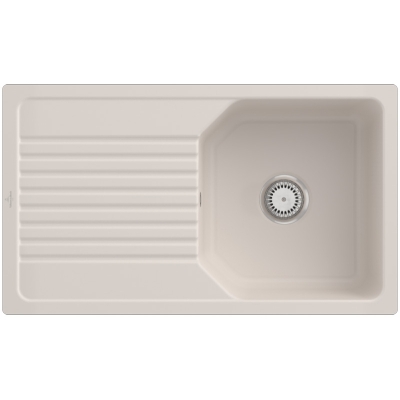 Виллерой и amp; Boch Linara 50 плоская, цвет KR Crema (глянцевый), Classicline