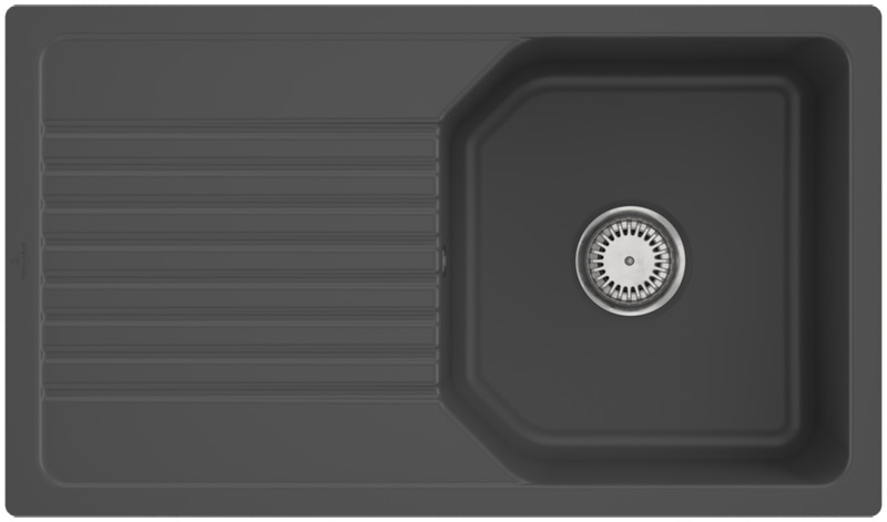 Villeroy &amp; Boch Linara 50 flat, color i4 graphite, Classicline