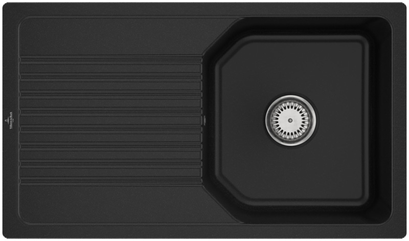 Villeroy &amp; Boch Linara 50 flat, color J0 Chromit, Premiumline