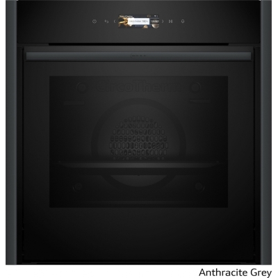 Neff B59CR71Y0, built-in oven with pyrolysis, Anthracite Gray Z9060AY0, EEK: A+, WITH 7 YEAR WARRANTY