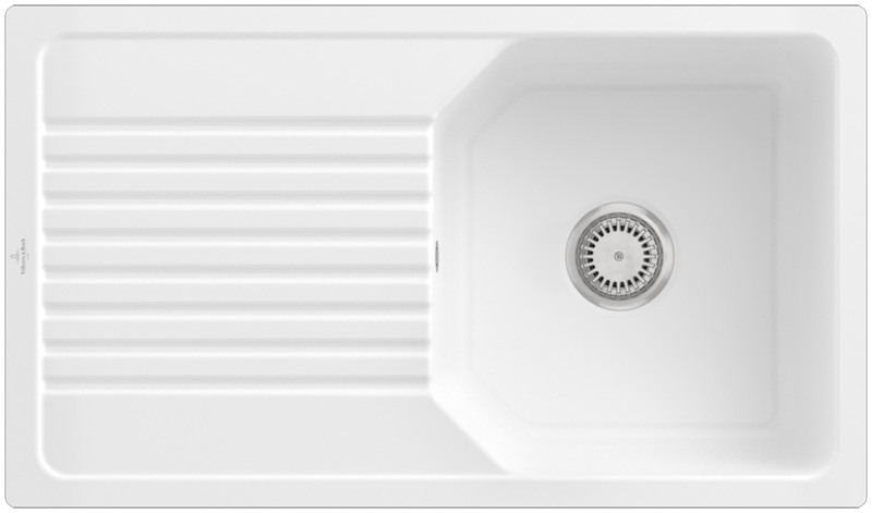 Villeroy &amp; Boch Linara 50 flat, color KG Snow White, Premiumline