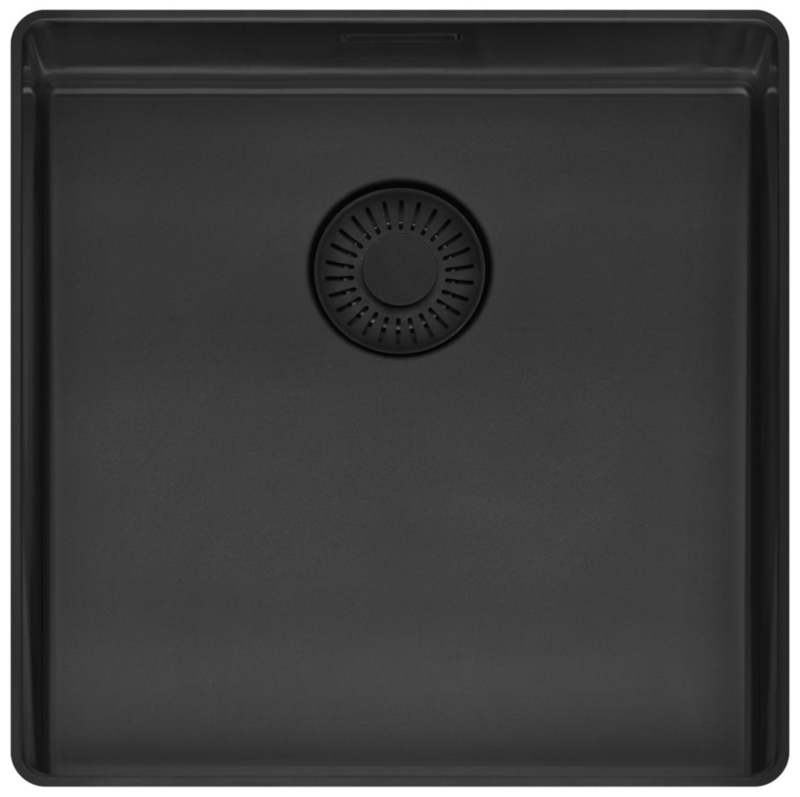 Reginox New York Slim 40 x 40 L (OKG) Comfort, roostevabast terasest valamu, värvus mattmust, R39960