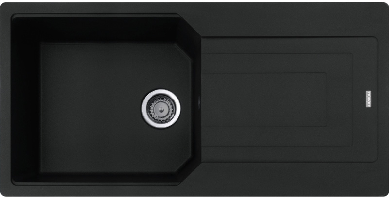 Franke Maris Urban UBG 211-100 Fragranite, värvus Must Matt, flush, 135.0729.505