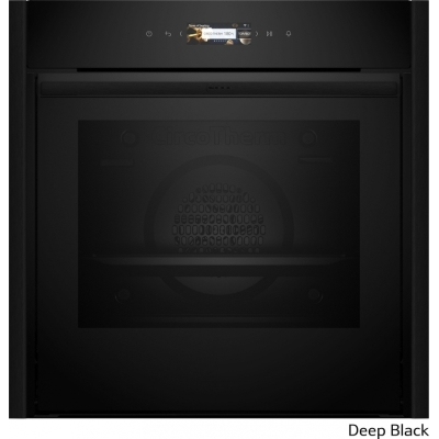 Neff B59CR71Y0, built-in oven with pyrolysis, Deep Black Z9060DY0, EEK: A+, WITH 7 YEAR WARRANTY