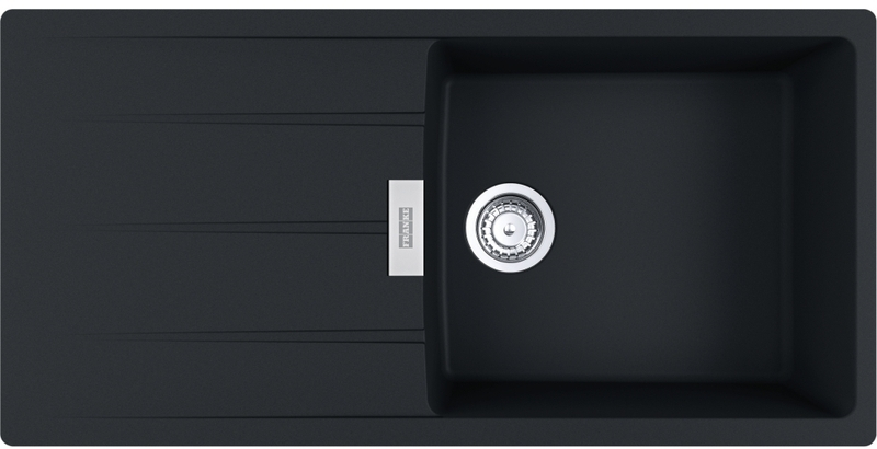 Franke Maris Centro CNG 211-100 Fragranite, цвет Черный матовый, заподлицо, 135.0729.521