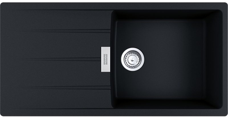 Franke Maris Centro CNG 211-100 Fragranite, цвет оникс, заподлицо, 135.0729.522