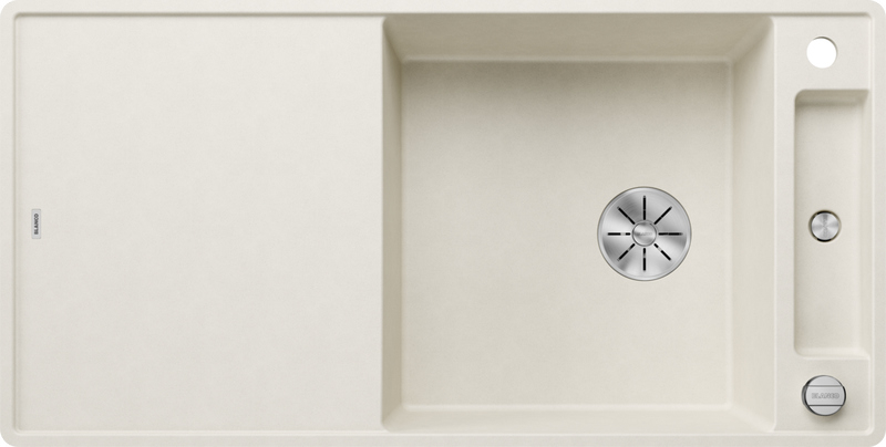 Blanco Axia III XL 6 S-F Silgranit, värvus pehme valge, sh klaasist lõikelaud, InFino äravool, 527053