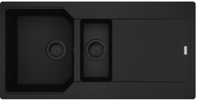 Franke Maris Urban UBG 251-100 Fragranite, värvus Must Matt- Black Collection, flush, 135.0729.530